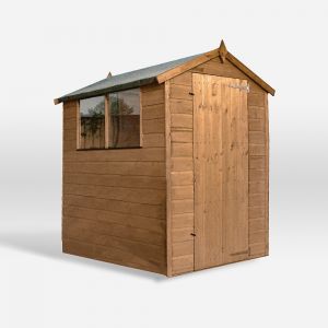 Mercia Pressure Treated Shiplap Apex Shed 6x4
