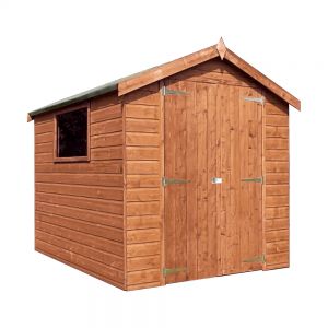 Mercia Premium Pressure Treated Shiplap T&G Apex Shed 8x6