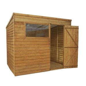 Mercia Overlap Pent Shed 8x6