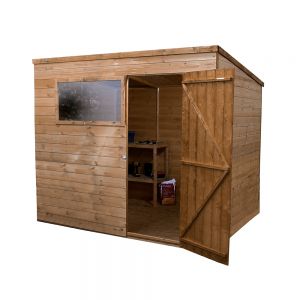 Mercia Pressure Treated Shiplap Pent Shed 8x6