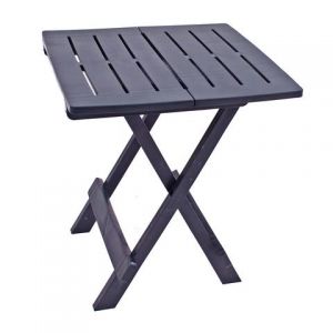 Bari Anthracite Side Table 