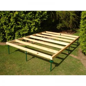 Adjustable Pressure Treated Timber Base 6x6