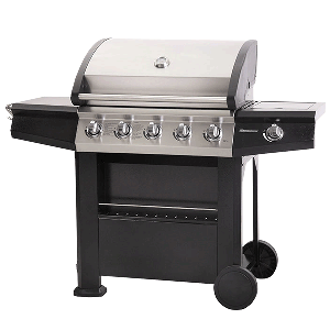 Lifestyle Dominica 5 Burner Gas Barbecue with Sideburner