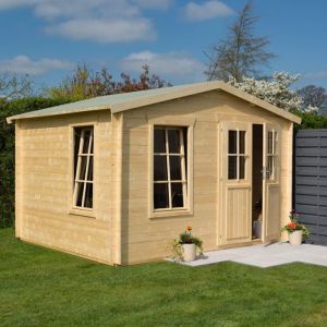 Garden Retreat Log Cabin 19mm 3.4m x 3m