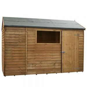  Mercia Overlap Reverse Apex Shed 10x6