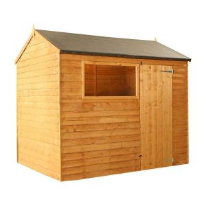 Mercia Overlap Reverse Apex Shed 8x6