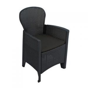 Siciliy Anthracite Armchair