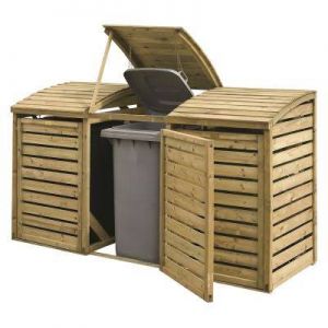 Rowlinson Triple Wheelie Bin Store 7.5ft x 3ft