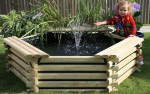  100 Gallon Pool with Fountain