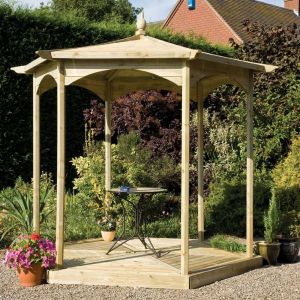 Grange Brettenham Gazebo Hexagonal No Sides 