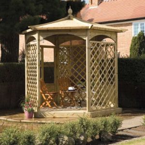 Grange Brettenham Gazebo Hexagonal Dressed A