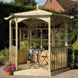 Grange Brettenham Gazebo Hexagonal Dressed B