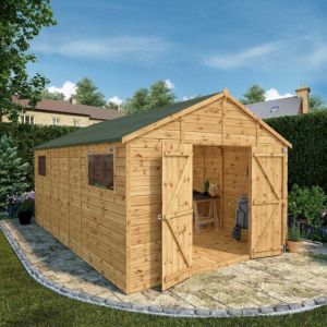 Mercia Shiplap Workshop Shed 16x10