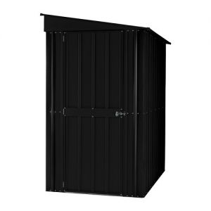 Lotus Lean-to Shed Anthracite Grey 4x6