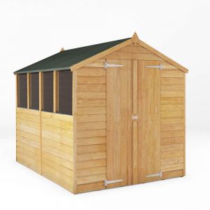 Mercia Overlap Apex Shed 8x6 Double Door