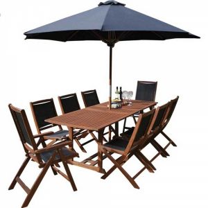 Rowlinson Bali 10 Piece Garden Furniture Set