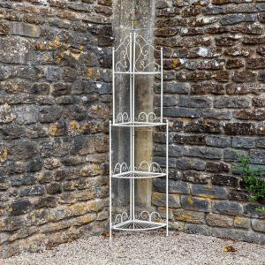 Ascalon Blaisdon Cream Corner Shelf Unit