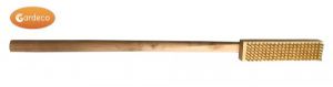 Gardeco Long Handled Brass Pizza Brush