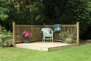 Forest Patio Deck Kit 2.4 x 2.4m