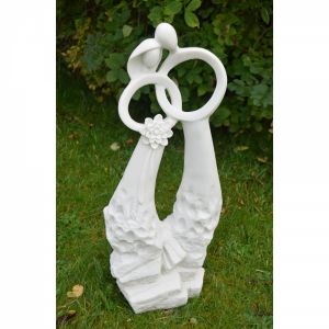 Just Married Statue White