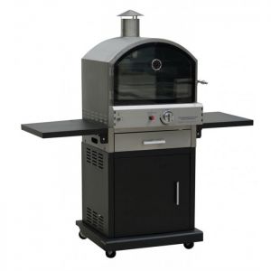  Lifestyle Verona Deluxe Black Garden Pizza Oven