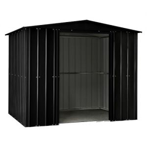 Lotus Apex Shed Anthracite Grey 8x5