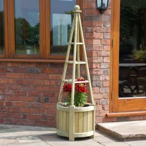 Marberry Obelisk Planter