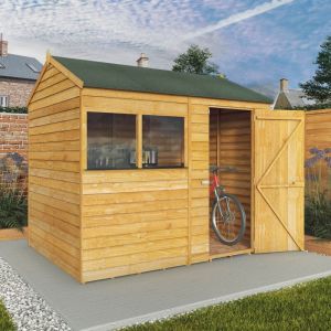 Mercia Overlap Reverse Apex Shed 8x6