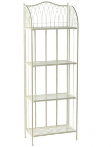 Ascalon Hampton Cream 4 Tier Baker's Shelf