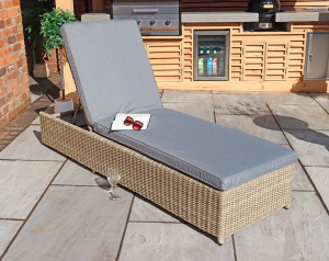 Royalcraft Wentworth Rattan Sun Lounger