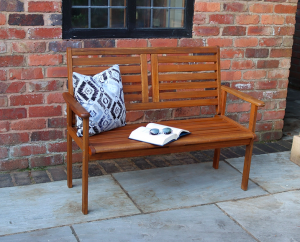 Royalcraft Hardwood Napoli 2 Seater Garden Bench