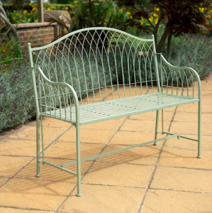 Hampton Cream Folding Garden Bench