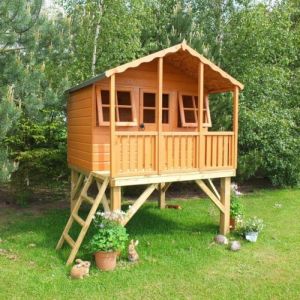 Shire Stork Playhouse with Platform (not supplied painted)