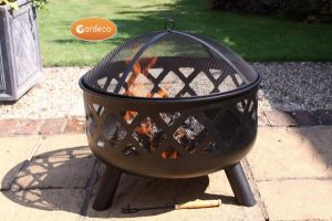 Gardeco Tara Deep Drawn Steel Fire Bowl