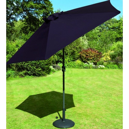 Europa Tuscany Black Parasol 2.7m