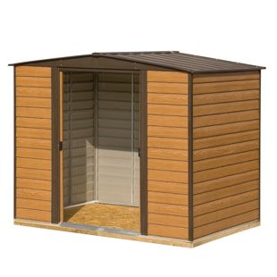 Woodvale Metal Apex Shed 10x8 OSB Floor