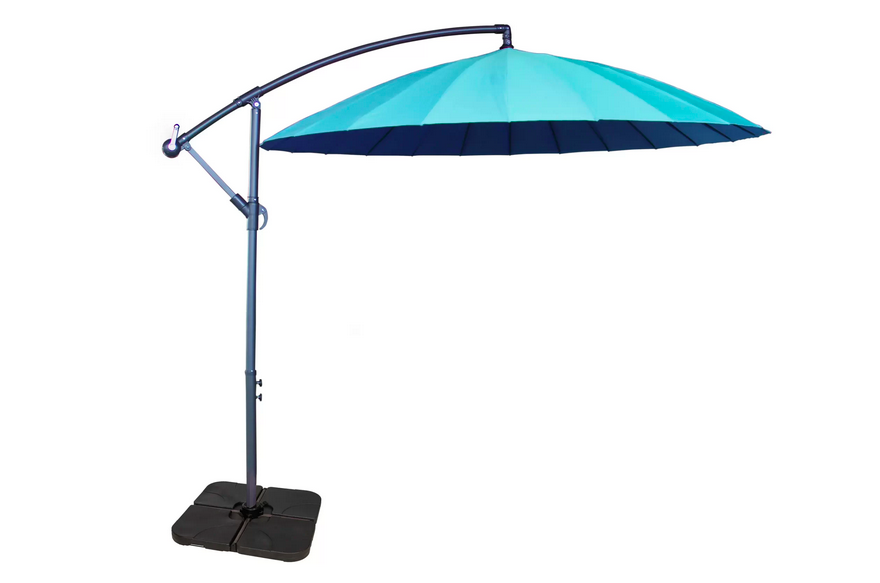 Royalcraft Blue Shanghai Cantilever Parasol 3m