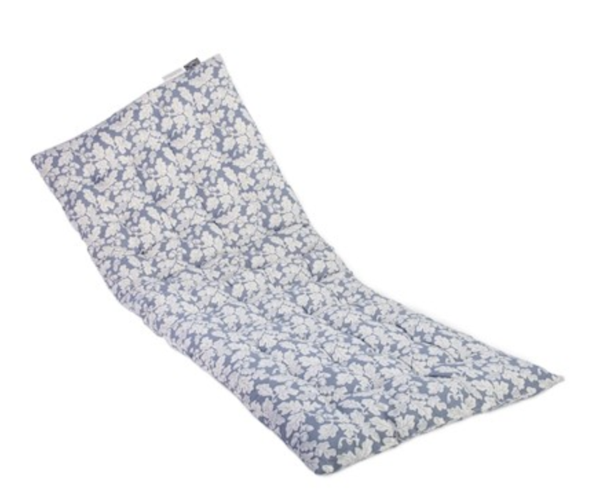Blue Oakleaf Bench Cushion